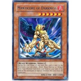 Yu-Gi-Oh! - Manticore of Darkness (CP03-EN008) - Champion Pack Game 3 - Promo Edition - Rare