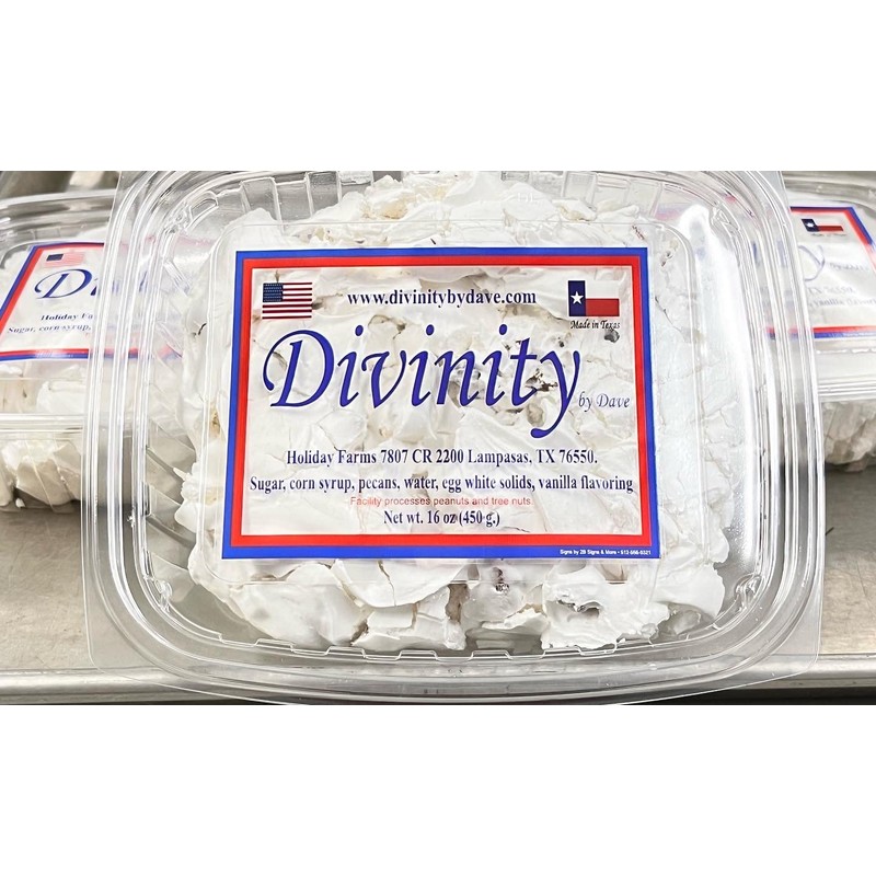 1 Pound Divinity (With Pecans, 1-1lb box) One Large Piece