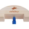 COWBOY Hat Stretcher, Small Sizes , 6-1/2" & 7-1/2"(Small, Black)