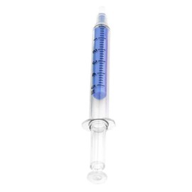 Highlighter Pens Blue Syringe Highlighter Pens Stationery for Kids Doctor Nurse Office Workers 1pcs
