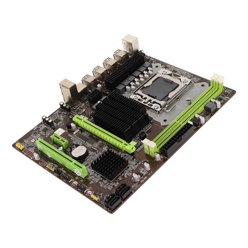 X58 Pro DDR3 Motherboard Dual Channel 2 DDR3 4 SATA2.0