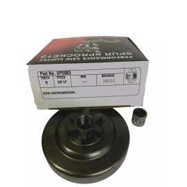 for Echo ECHO CS-400, CS-370, CS-420 REPLACEMENT SPROCKET, 3/8" 6 TOOTH DRIVE, BEARING
