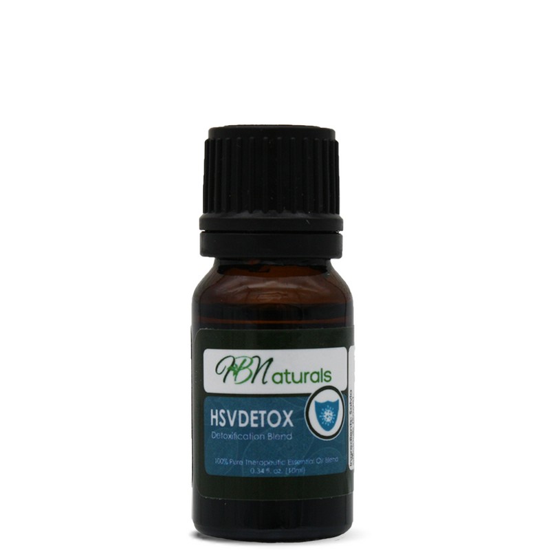 HB Naturals Organic Herpes Detoxification Essential Oil Blend | Non-GMO