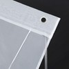ESLIR Roman Blind No Drilling Required Transparent with Eyelets Colour
