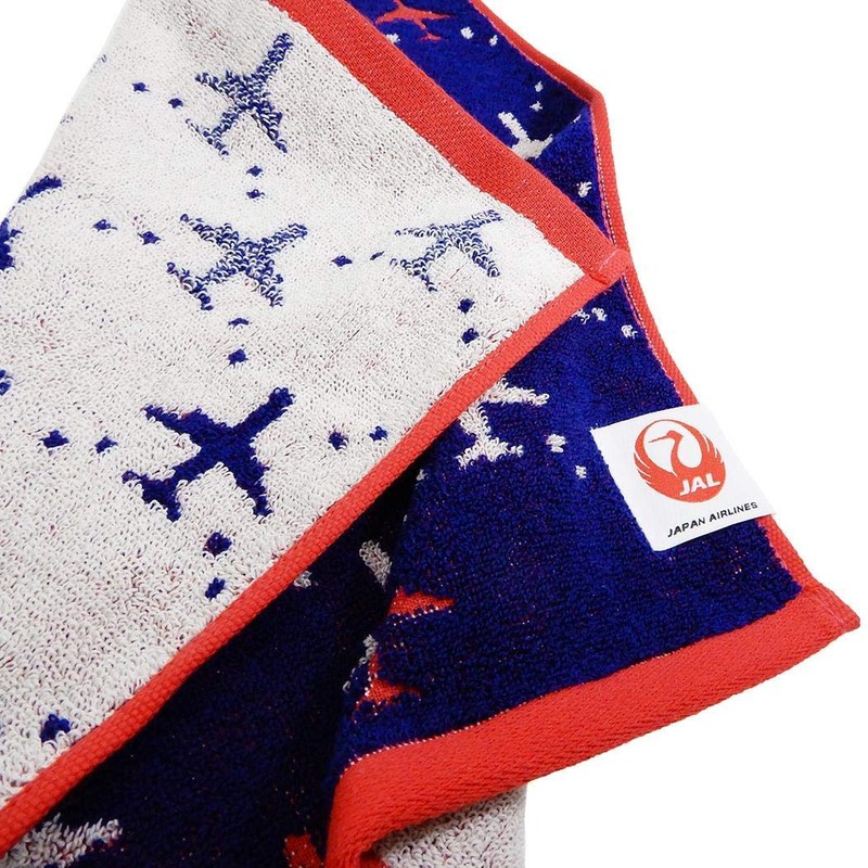 Marushin Hand Towel JAL Japan Airlines 13.4 x 14.2 inches