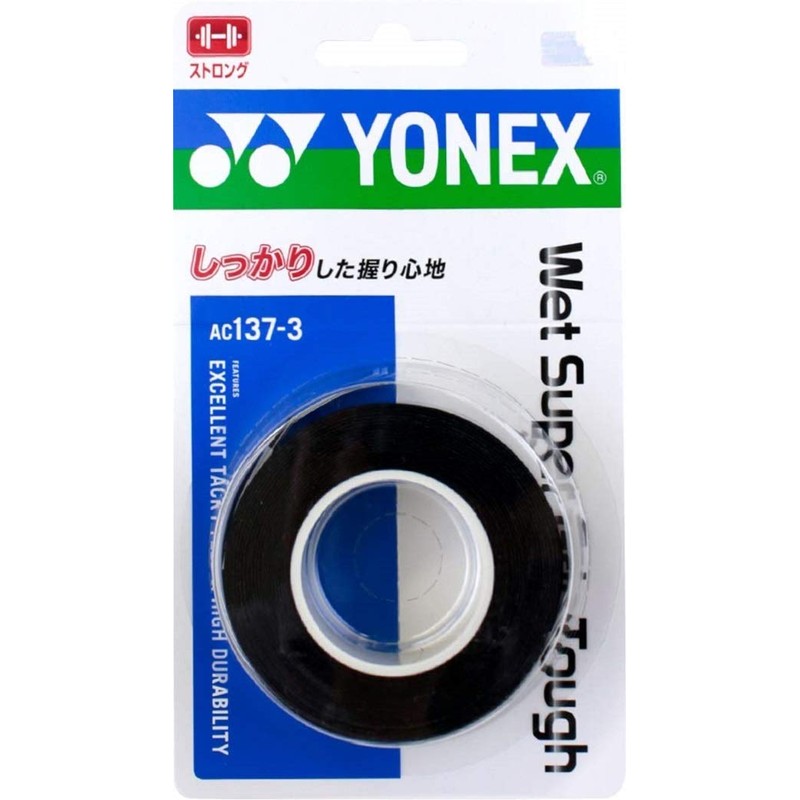 YONEX Tennis Badminton Grip Tape Wet Super Grip Tough (Pack