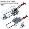 Adjustable Toggle Clamp Latch, 304 Stainless Steel or Galvanized Iron