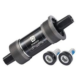 D Dymoece Bicycle Bottom Bracket Bike Bottom Bracket BSA Innenlager Bearing 68mm for Square Tapered Spindle Crank