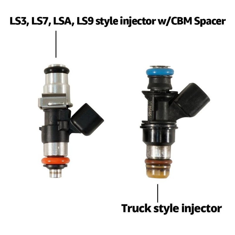 BILLET LS3 FUEL INJECTOR TO GM TRUCK HEIGHT FUEL INJECTOR