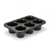Monfish Jumbo muffin pan 6 Cup, deep muffin pan extra
