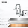 SOLVEX Mezcladora para Lavabo, Llaves para Lavabo de Baño, Grifo
