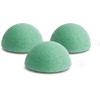 Konjac Men's Sponge Peppermint for Men Skin Pack of 3