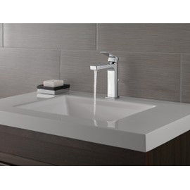 Peerless P1519LF-HA Xander Single Handle Hi-Arc Bathroom Faucet, Chrome