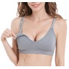 Suekaphin Nursing Bra 5pack Wireless Deep V Neck Maternity Nursing