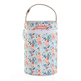 Miniland Thermal Bag Mediterranean 700 ml, Colourful, 89478