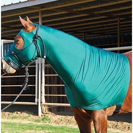 Sleazy Sleepwear For Horses Hood Black M