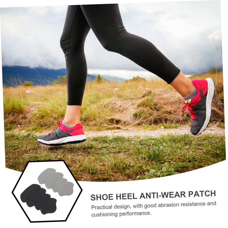 NOLITOY Sets Gel Heel Protectors Anti-abrasion Heel Cushions Comfortable Shoe
