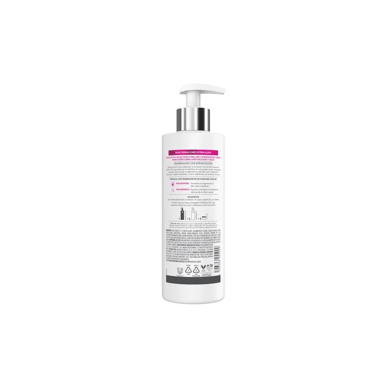 Shampoo Dove Derma Care Hydra Alivio 400 ml