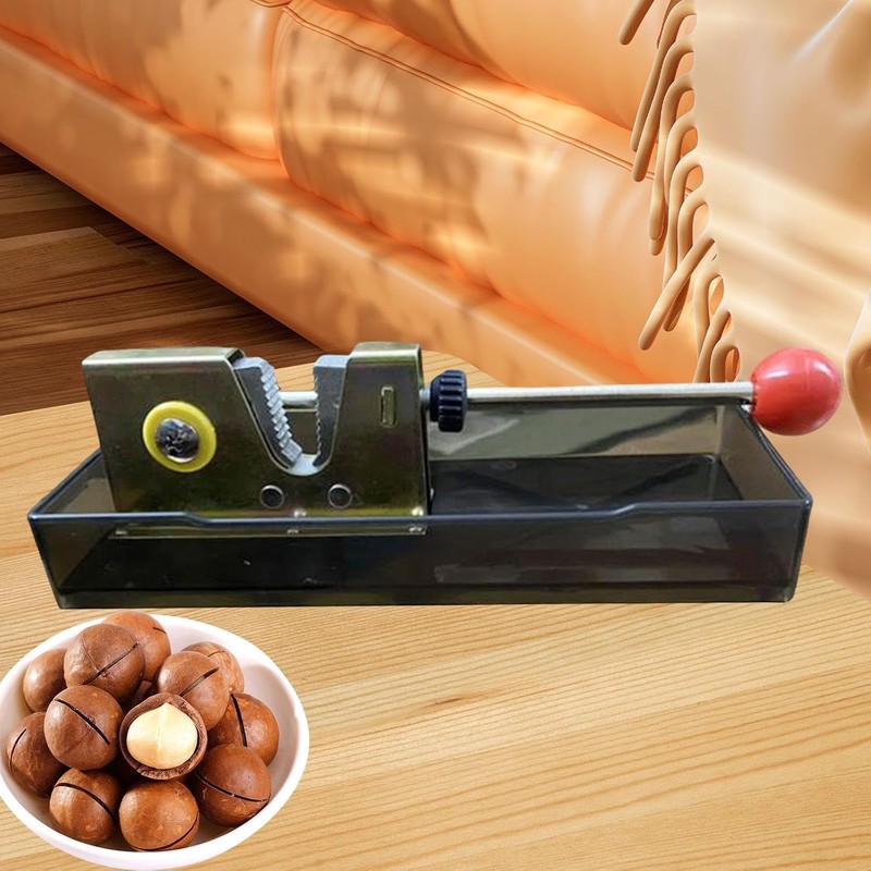 Abridor de Nueces de Macadamia, Mango Cómodo, Ajustable Alicates de