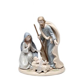 Cosmos Gifts 10491 Holy Family Ceramic Figurine, 6-1/2-Inch