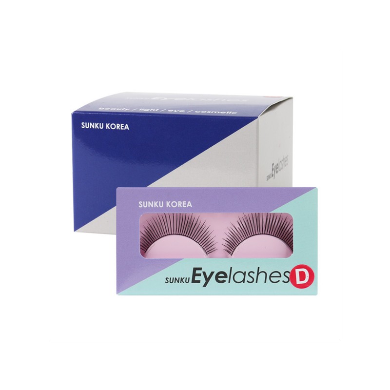 프린시아 선구 속눈썹 D(10쌍) Princia SunGu False Eyelashes D (10