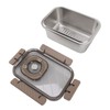 304 Stainless Steel Food Storage Container with Lid Leakproof Bento