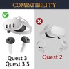 SOULWIT 2 Sets Professional Replacement Wrist Straps for Oculus Quest3/Quest
