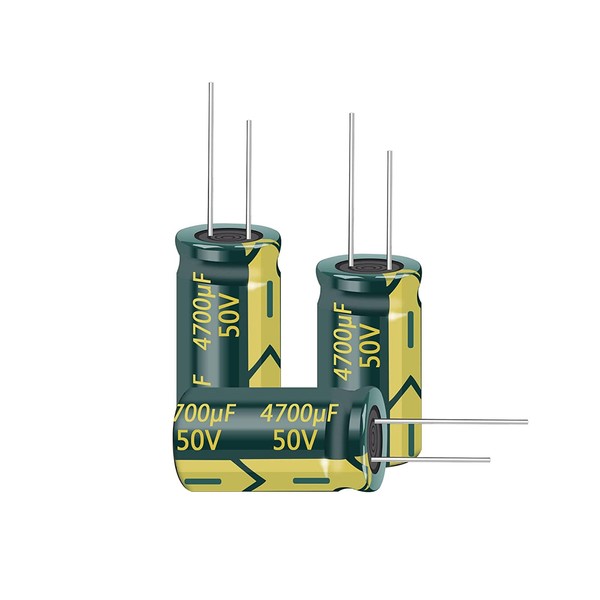 PENGLIN 5pcs Electrolytic Capacitors Aluminum Electrolytic Capacitors 50V 4700UF 105℃