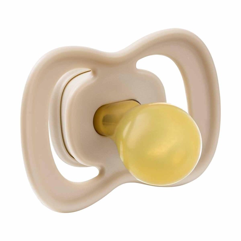 b.box Pacifier Soother Dummy Size 2 (2 Pack) | Natural