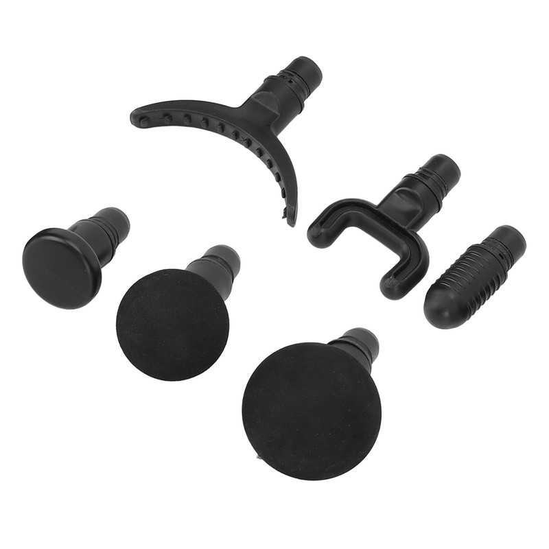 6pcs Deep Tissue Massager Head Set EVA Replaceable Head Attachment