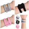 Parliky 3Pcs Sports Wrist Protector Elastic Strap for Sprain Wrist
