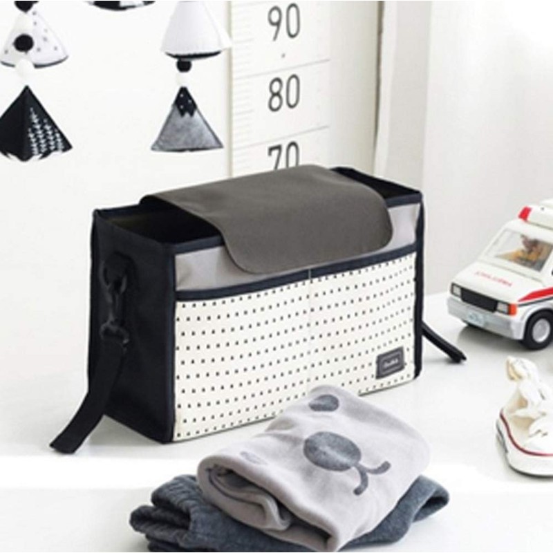 Stroller Bag Buggy Bag Storage Hanging Bag for Drinks and