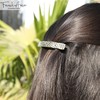 French Amie - Pasador de pelo (celuloide, 5,7 cm, hecho