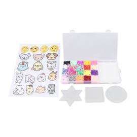 20 Colors Bead Fuse Kit 2.6mm Educational Mixed Colors DIY Bead Fuse Art Craft Toy for Children