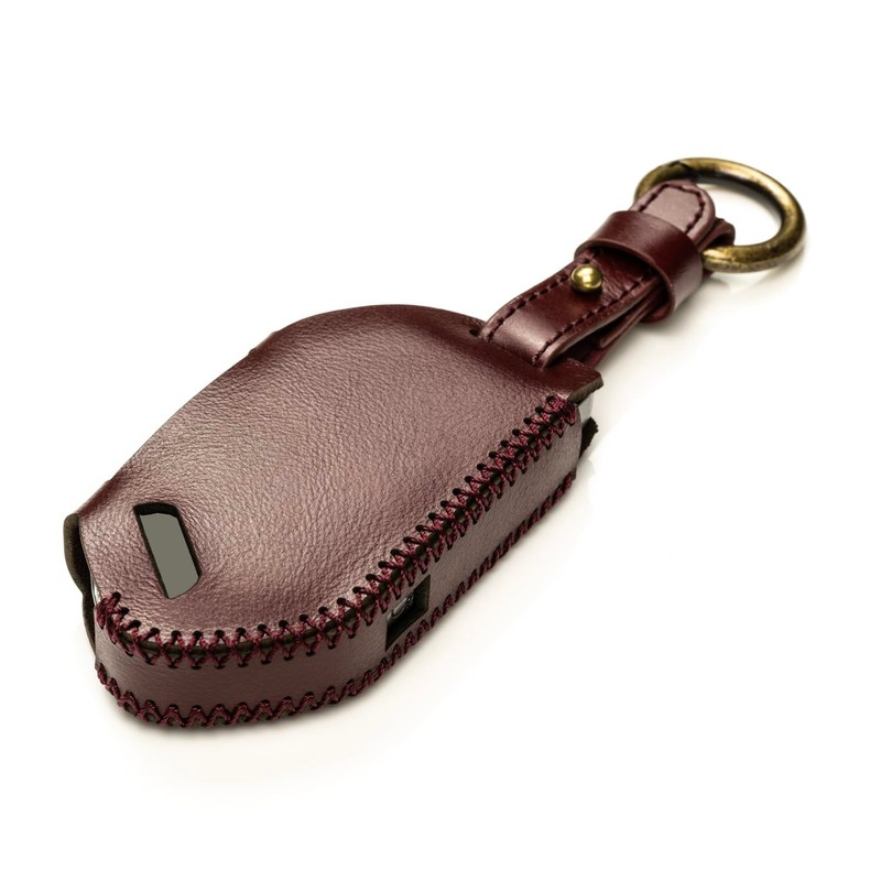 Vitodeco Luxury Premium Genuine Leather Smart Key Fob Case Cover