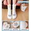 Yebing Fuzzy Socks for Women Fluffy Slipper Winter Warm Cozy