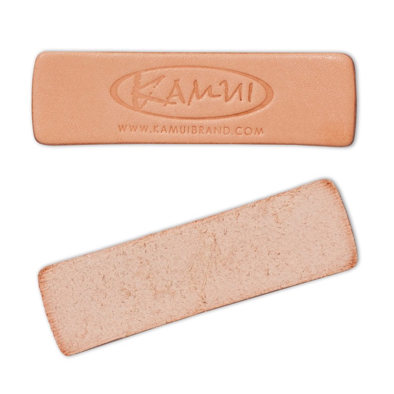KAMUI Billiard Cue Tip Protector 2-Pack Leather Burnisher (Red)