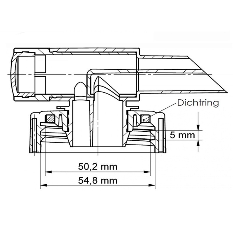 Sabeu 3378 Fluxx AH 23/51 Outlet Tap for 5-30 Litre