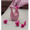 Pink Teardrop Cremation Urn for Human Ashes Adult | Funeral