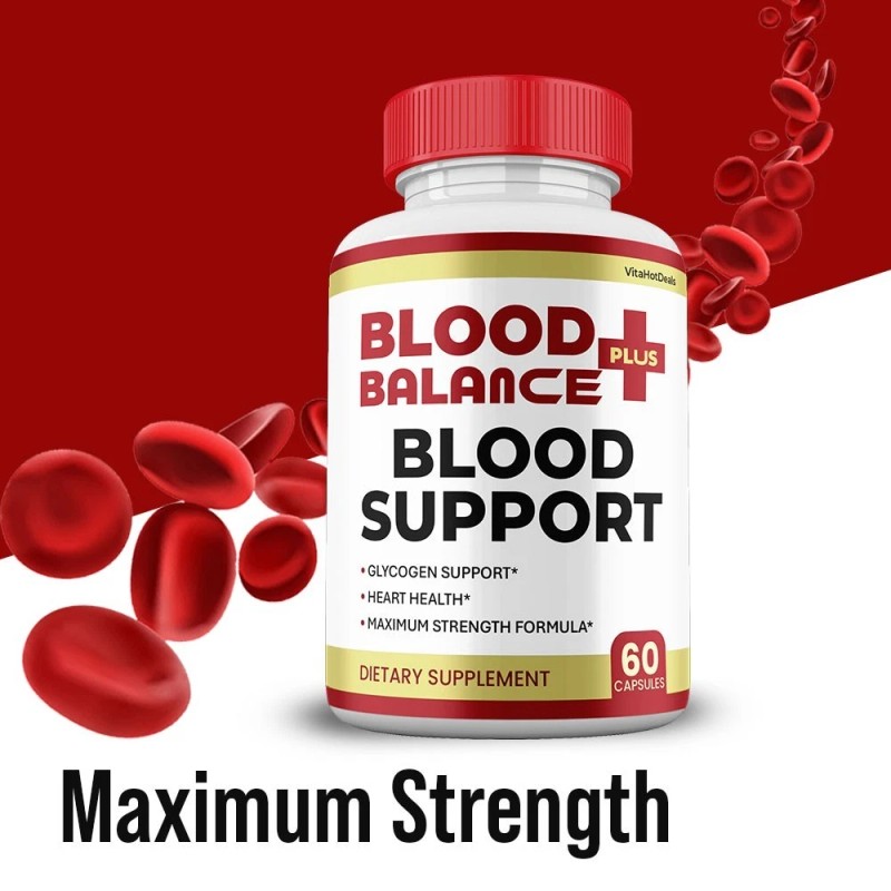BloodBalance Plus Capsules, Max Strength Formula, Blood Balance Plus (1