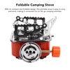 Folding Stove Burner Mini Size Quick Ignition Freely Adjust Foldable