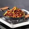 Aluminum Alloy Braiser Multifunction Induction Cooking Fry Pan with Dual