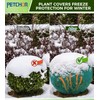 PETCHOR 4PCS Winter Plant Covers Freeze Protection for Outdoor Plant