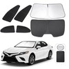TINGLU Window Shades for Toyota Camry 2018-2024 Accessories Car Side