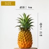 NOELAMOUR Pineapple Food Sample Model Realistic Food Model Display Display