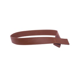 Myself Belts Unisex Easy One Handed Belt with Faux Buckle (Toddler/Little Kids/Big Kids) Light Brown 3T One Size