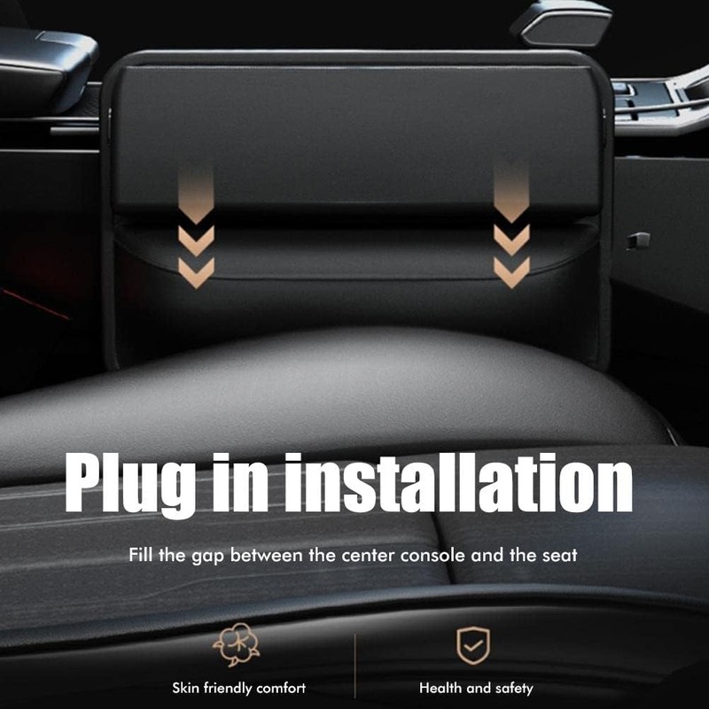 Universal Auto Seat Gap Organizador de asiento de coche, caja
