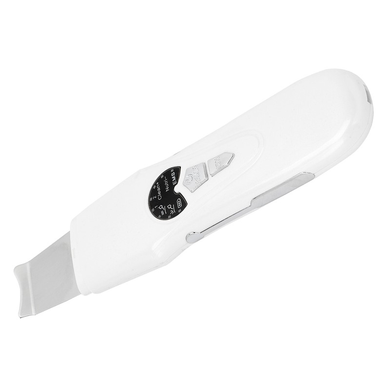 Facial Skin Scraper Ultrasonic Skin Scrubber Spatula 2 Gears Vibration