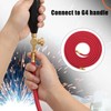 0386-1091 AH-24 Air Acetylene Torch Hose With Lashing Strap, 24FT