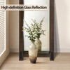 Full Length Mirror with Wood Frame ，60" x 21" Standing